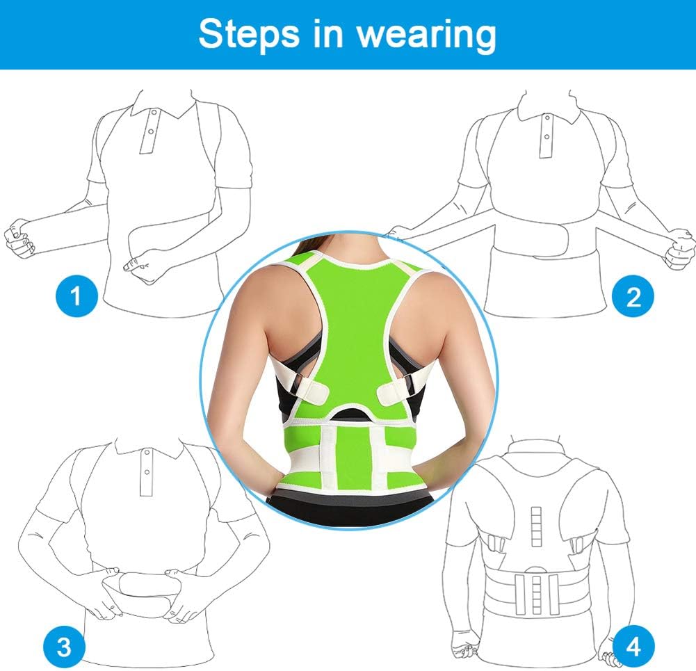 Adjustable Back Posture Corrector Strap