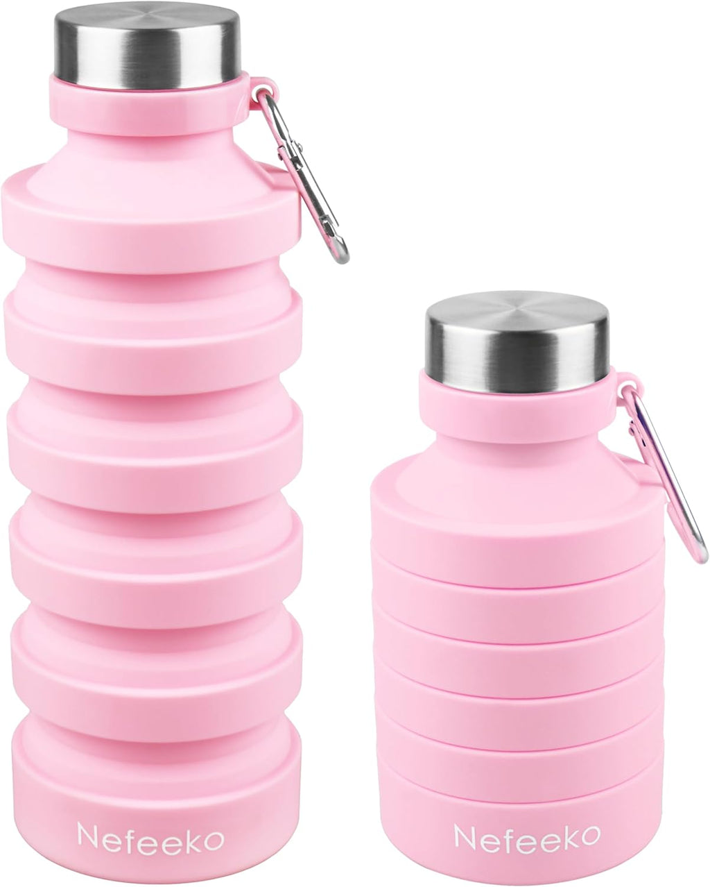 Portable Silicone Foldable Water Bottle